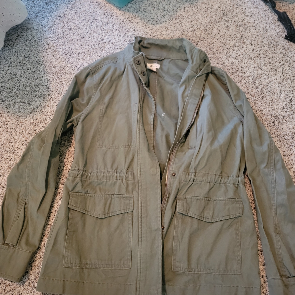 a.n.a Olive Green Jacket